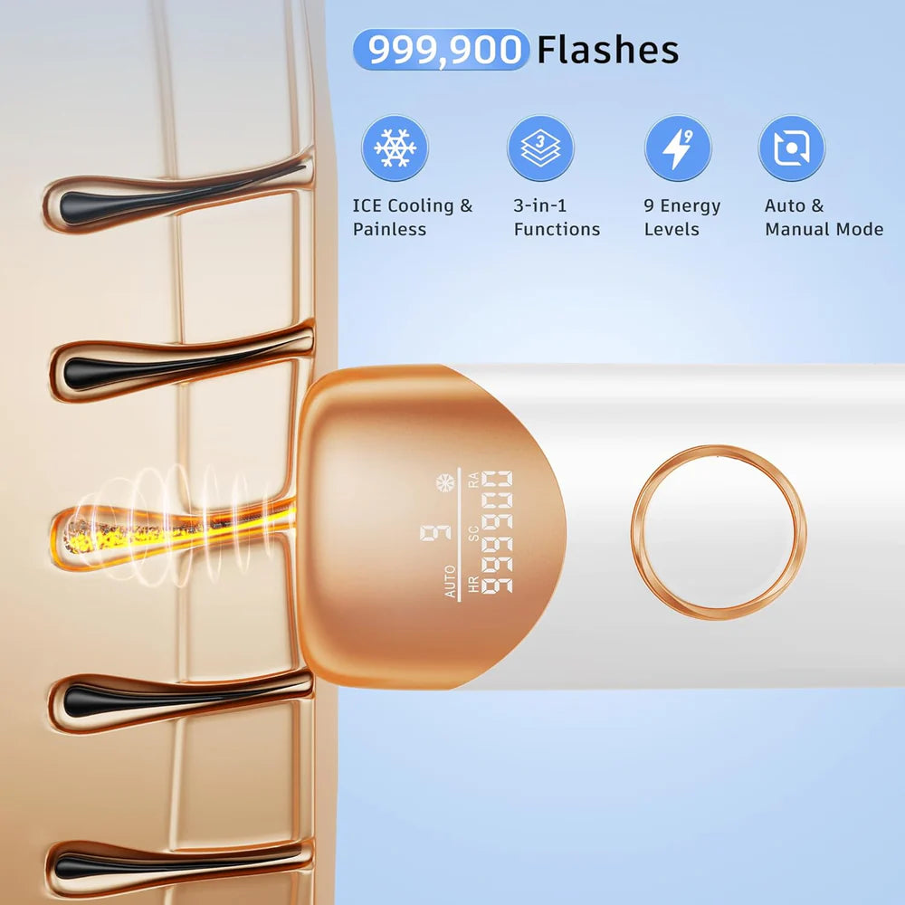 Ice-Cool Home Laser Hair Remover