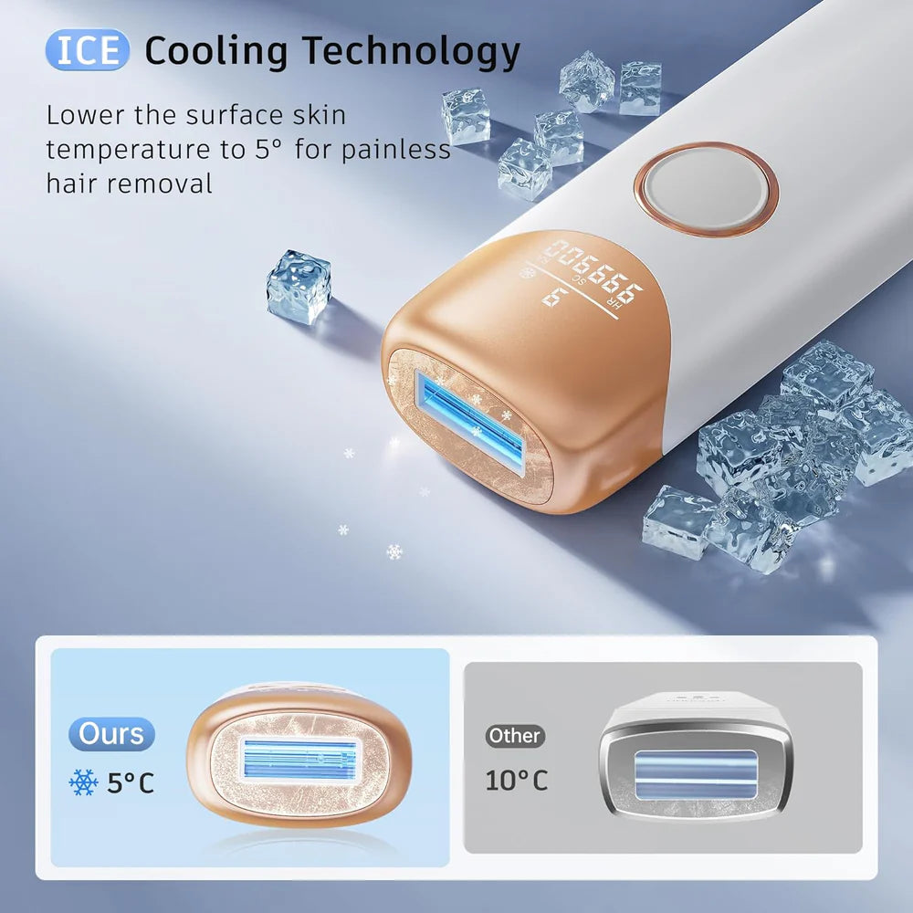 Ice-Cool Home Laser Hair Remover
